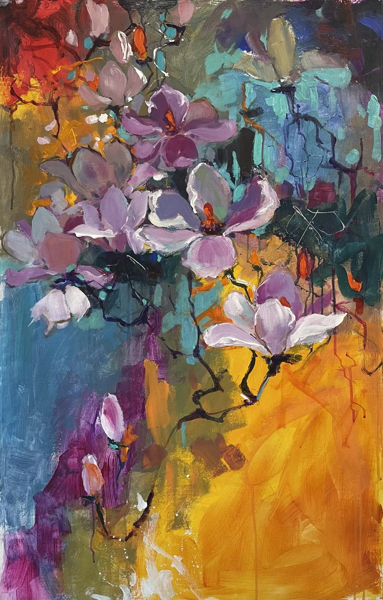 Where Light Begins — original painting by Faiqa Uppal