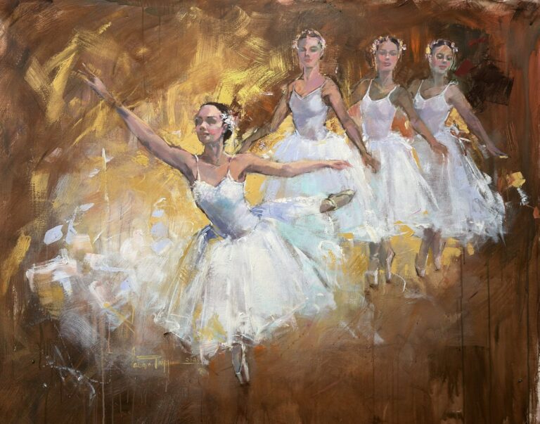 Where Light Finds Grace — original painting by Faiqa Uppal