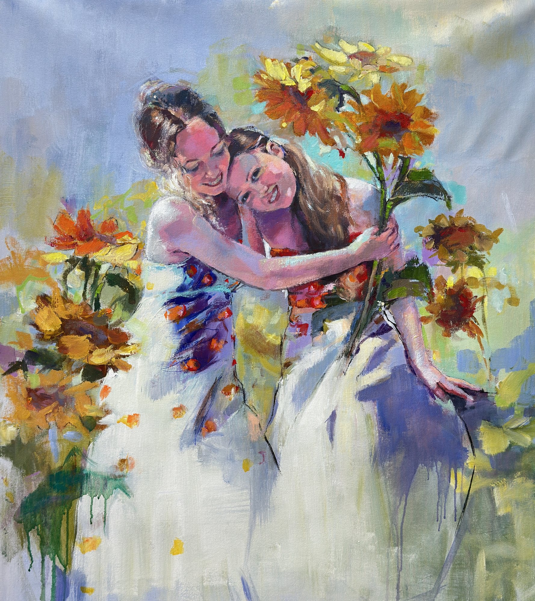 You Are My Sunshine — original painting by Faiqa Uppal